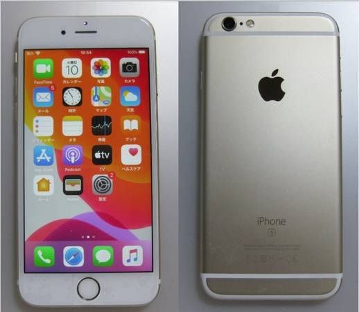 ムスビー｜美品 バッテリー新品iPhone6s 64GB SoftBank ゴールド  