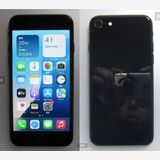 電池良好100% iPhoneSE3 64GB au版SIMフリー ミッドナイト 92