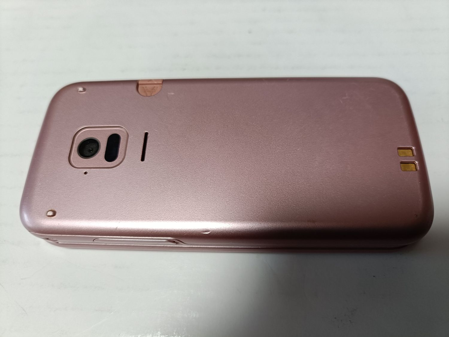 ムスビー｜☆docomo らくらくホン F-01M ピンク SIMロック解除済 #1 