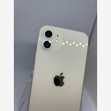 ��SIM�ե꡼ iPhone12  128GB �ۥ磻�� �Хåƥ꡼85%
