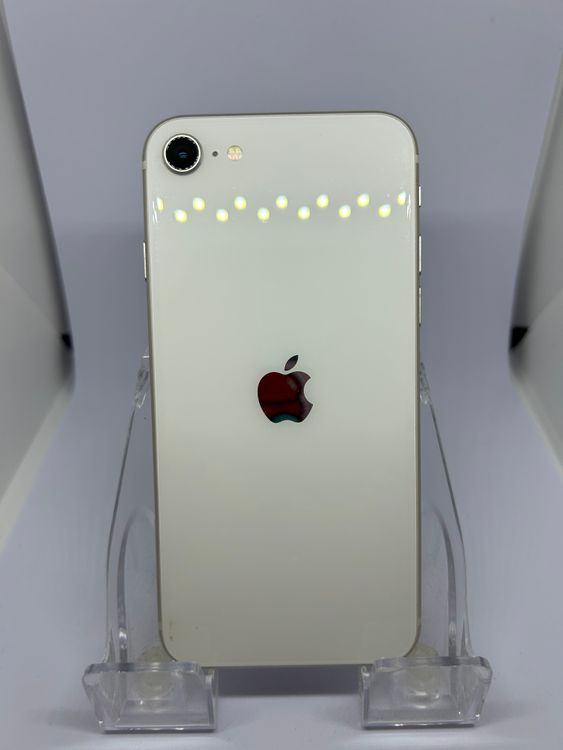 ��SIM�ե꡼ iPhoneSE��3����  128GB �ۥ磻�� �Хåƥ꡼85%