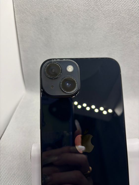 ���ϥԥͥ��ͥå� SIM�ե꡼ iPhone14 128GB �ߥåɥʥ��� �Хåƥ꡼80%