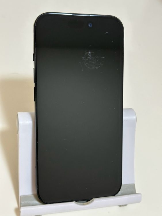 ���Хåƥ꡼86% SIM�ե꡼ iPhone15 128GB �֥�å�