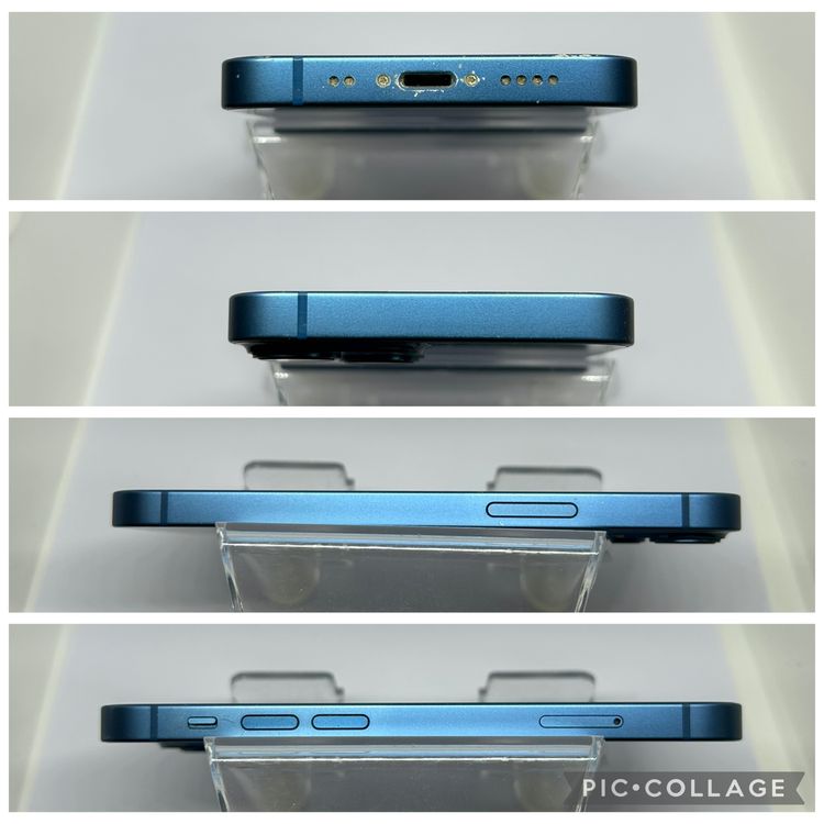 ��SIM�ե꡼ iPhone13mini  128GB �֥롼 �Хåƥ꡼74%