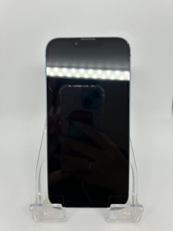 ��SIM�ե꡼ iPhone14  128GB �֥롼 �Хåƥ꡼78%