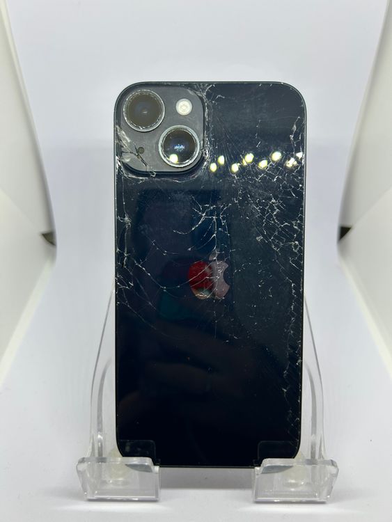 ��SIM�ե꡼ iPhone14  128GB �ߥåɥʥ��� �Хåƥ꡼80%