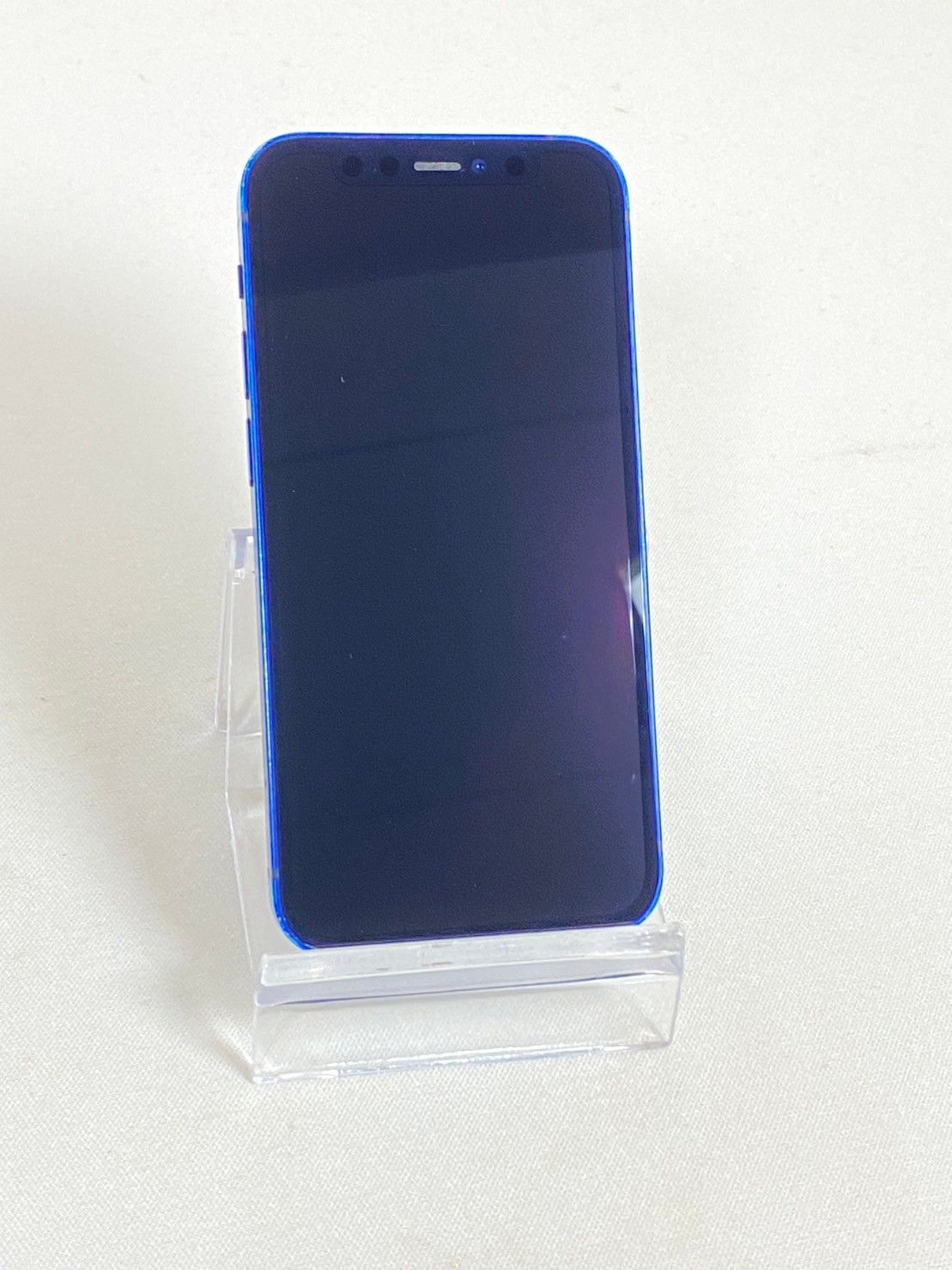 ムスビー｜○ハピネスネットSIMフリー iPhone12miniブルー 64GB 送料