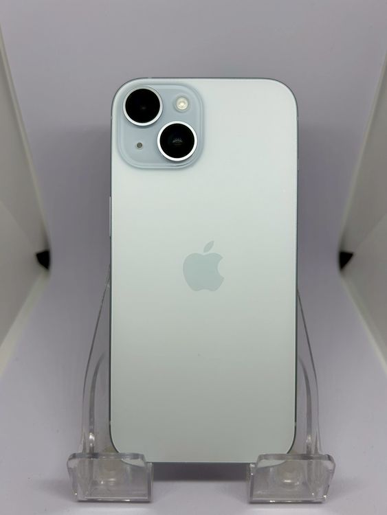 ��SIM�ե꡼ iPhone15  128GB �֥롼 �Хåƥ꡼75%