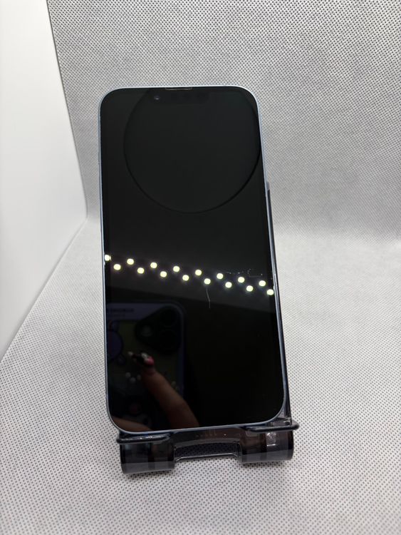 ���ϥԥͥ��ͥå� SIM�ե꡼ iPhone14 128GB �֥롼 �Хåƥ꡼84%