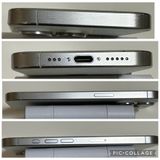 ���Хåƥ꡼90% SIM�ե꡼ iPhone15Pro 256GB �ۥ磻�ȥ����˥���