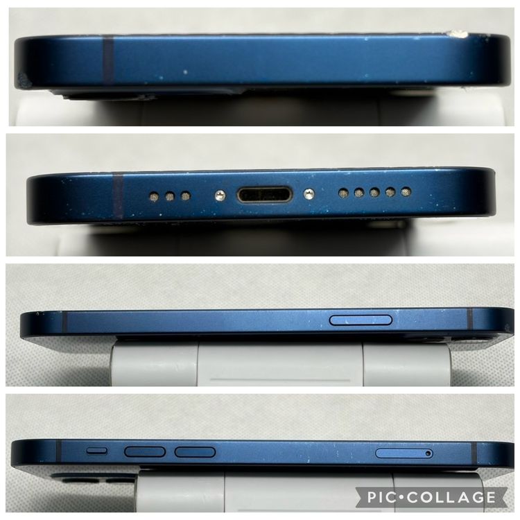 ���Хåƥ꡼84% SIM�ե꡼ iPhone12 128GB �֥롼
