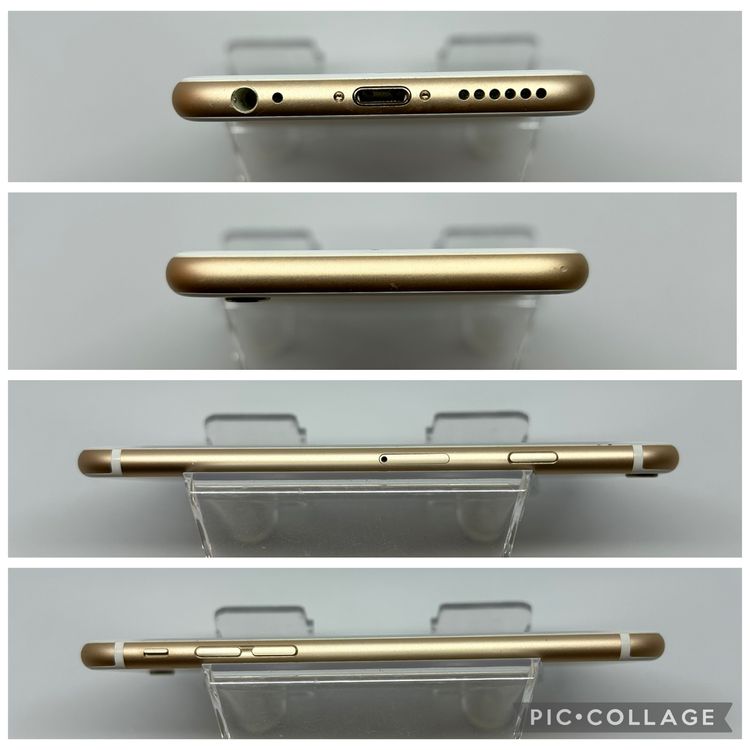 ○ハピネスネット SIMフリー iPhone6s  128GB ゴールド 送料無料