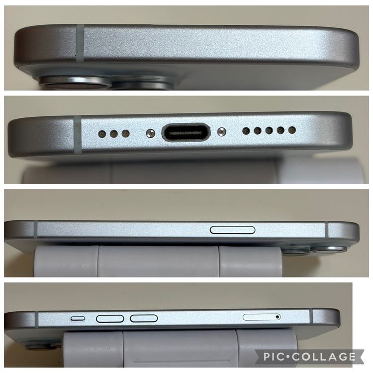 ���Хåƥ꡼100% SIM�ե꡼ iPhone15 128GB �֥롼