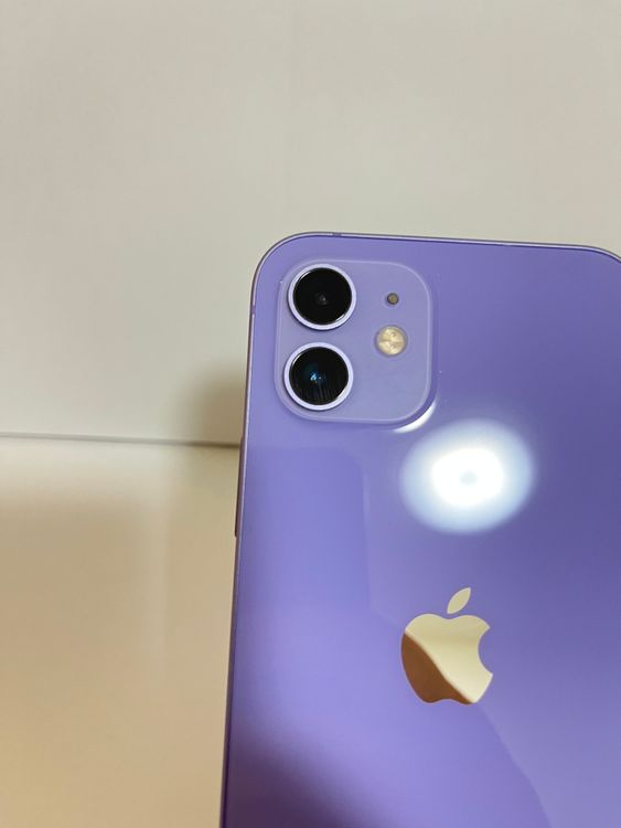 ○ハピネスネットiPhone12 128GB パープル   送料無料