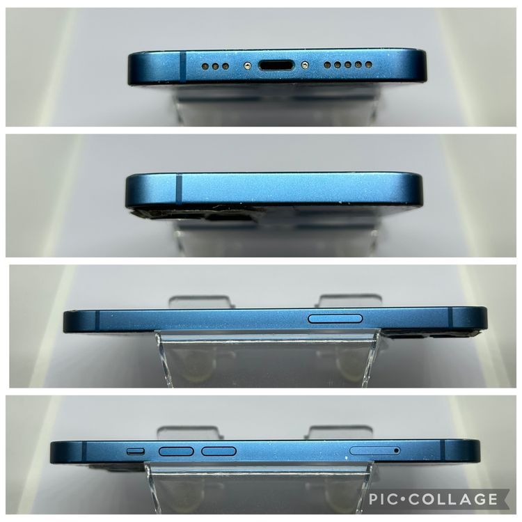 ��SIM�ե꡼ iPhone13  128GB �֥롼 �Хåƥ꡼80%