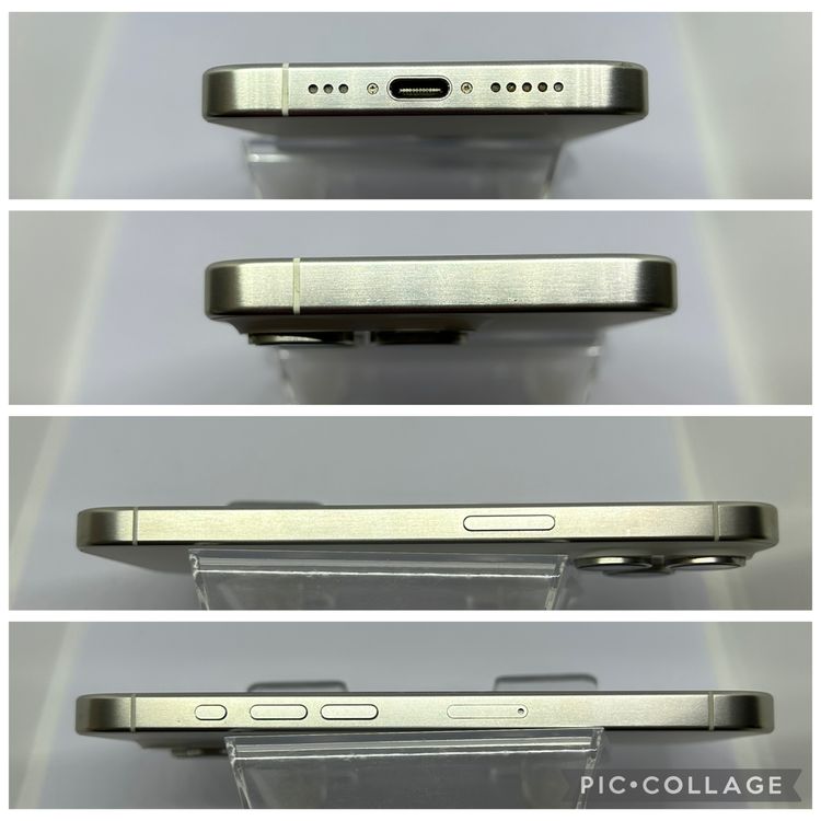 ��SIM�ե꡼ iPhone15Pro  128GB �ۥ磻�ȥ����˥���