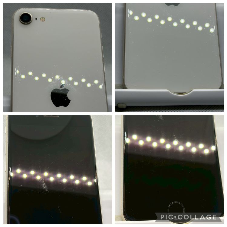 ���Хåƥ꡼100% SIM�ե꡼ iPhoneSE ��3���� 128GB �������饤��
