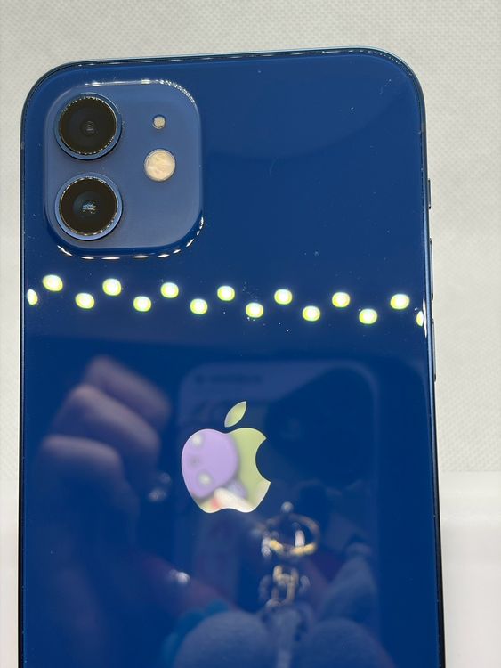 ���Хåƥ꡼91% SIM�ե꡼ iPhone12 256GB �֥롼