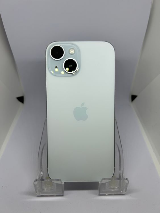 ��SIM�ե꡼ iPhone15  128GB �֥롼 �Хåƥ꡼77%