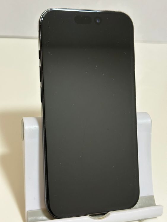 ������� �Хåƥ꡼84% SIM�ե꡼ iPhone15 Pro 128GB �֥롼�����˥���