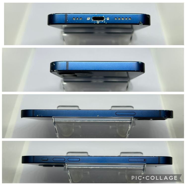 ��SIM�ե꡼ iPhone12  64GB �֥롼 �Хåƥ꡼71%