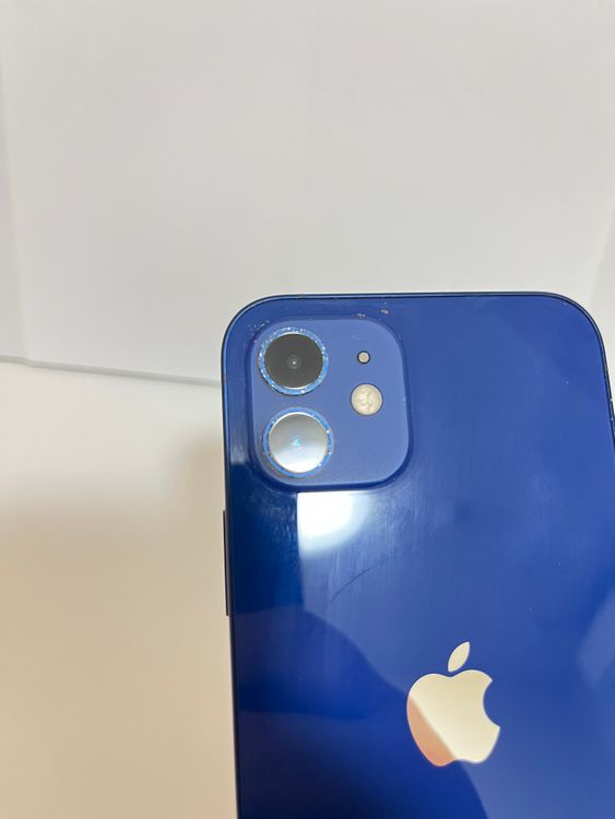 ○ハピネスネットiPhone12 128GB ブルー  送料無料