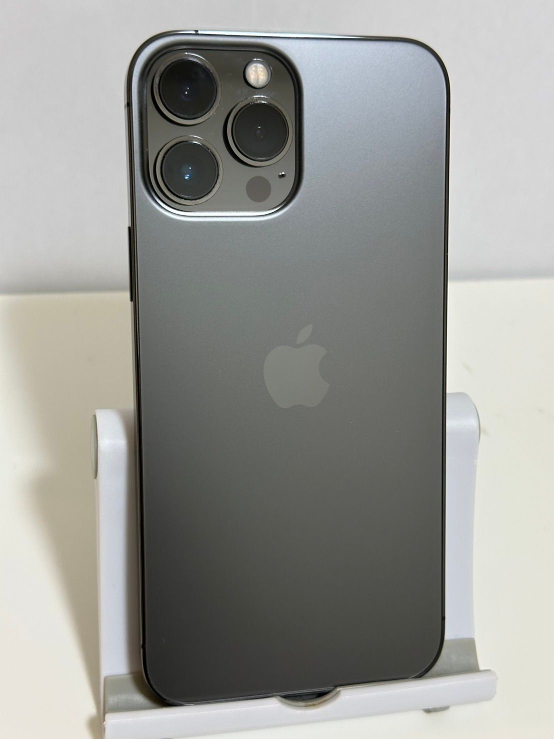 【4025】iPhone13PROMAXグラファイト 128GB simフリー ムスビー｜○SIMフリー iPhone13ProMax 128GB グラファイト【iPhone13