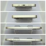 ��SIM�ե꡼ iPhone12  128GB �ۥ磻�� �Хåƥ꡼77%