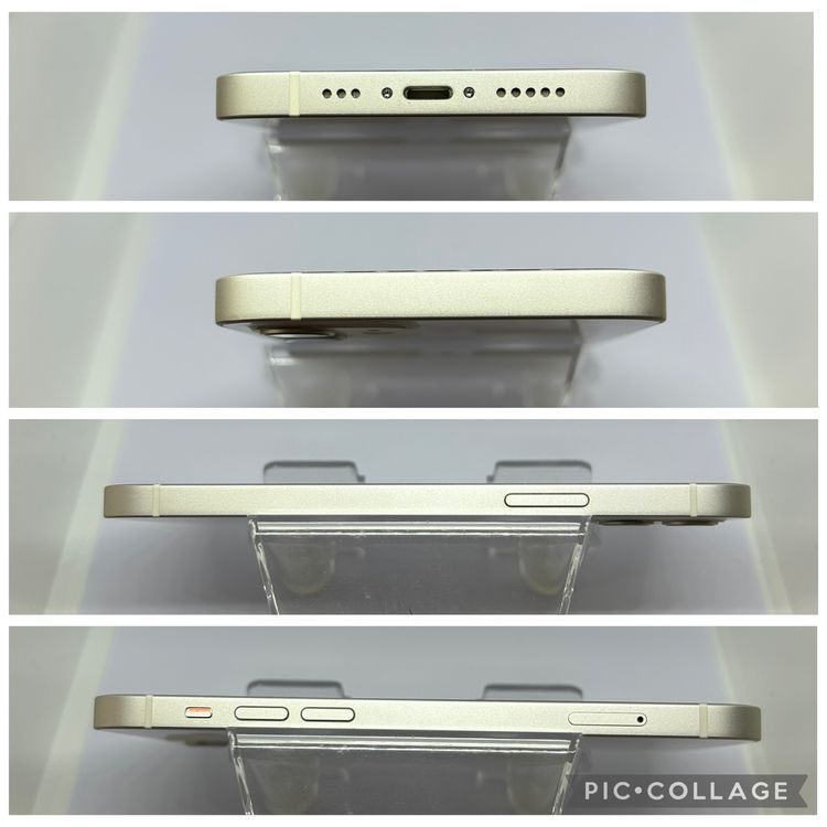 ��SIM�ե꡼ iPhone12  128GB �ۥ磻�� �Хåƥ꡼77%