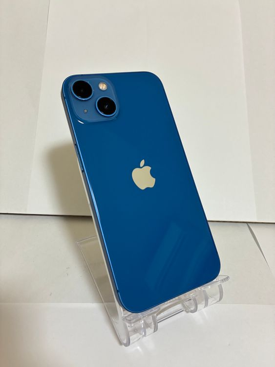 ���Хåƥ꡼85% SIM�ե꡼ iPhone13 128GB �֥롼 ����̵��