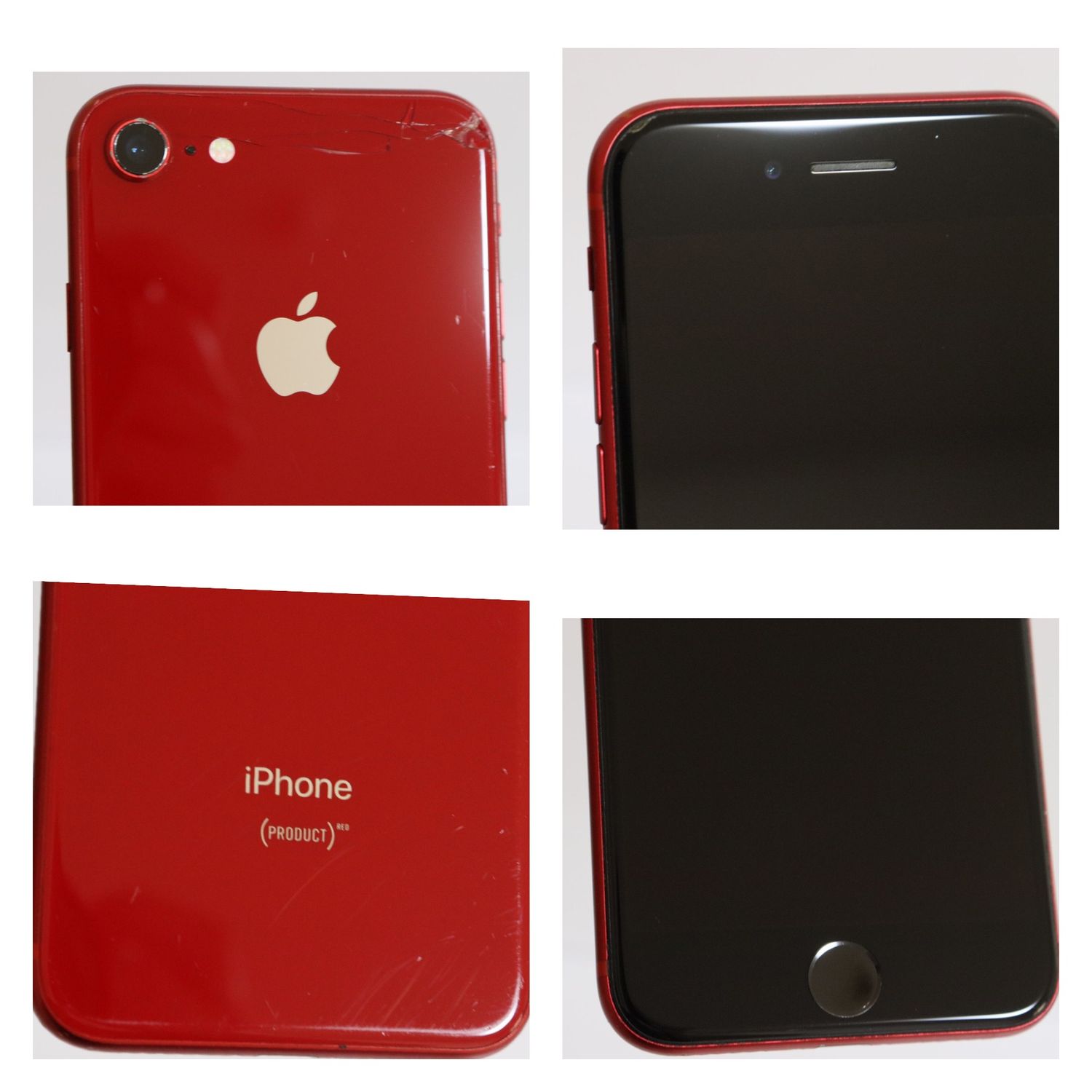 ムスビー｜○ハピネスネット SIMフリー iPhone8 64GB レッド 