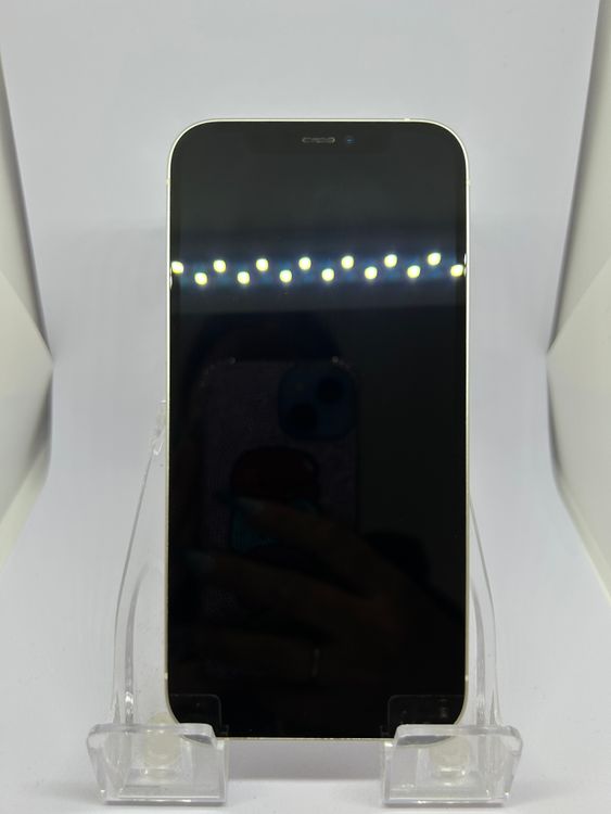 ��SIM�ե꡼ iPhone12  128GB �ۥ磻�� �Хåƥ꡼85%