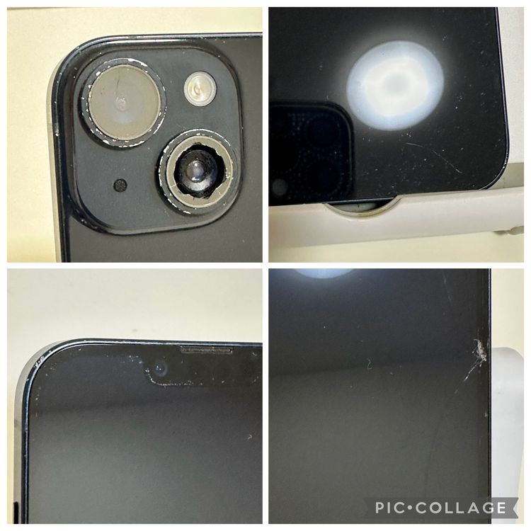 ���Хåƥ꡼83% SIM�ե꡼ iPhone14 256GB �ߥåɥʥ���