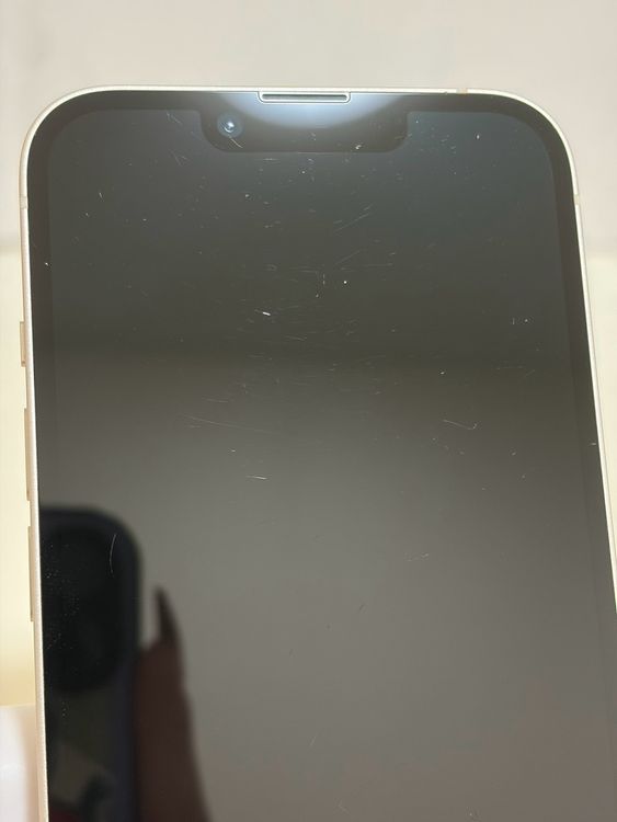���Хåƥ꡼82% SIM�ե꡼ iPhone14 128GB �������饤��