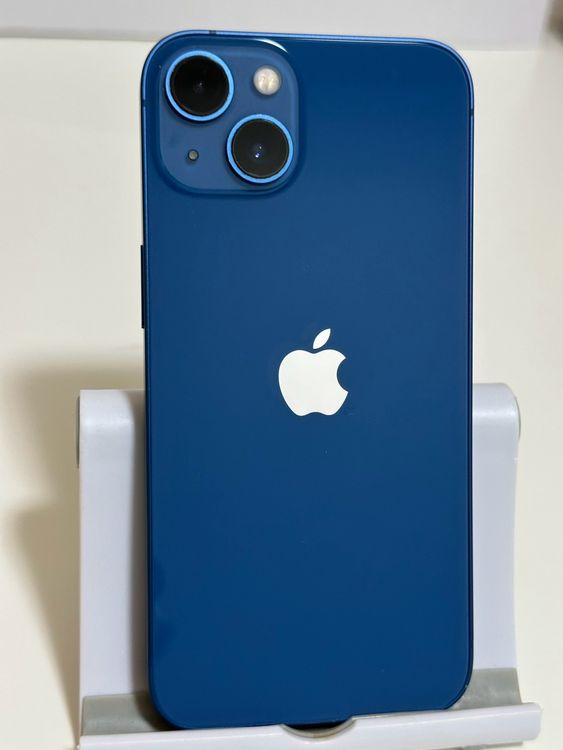 ���Хåƥ꡼88% Ķ���� SIM�ե꡼ iPhone13 128GB �֥롼