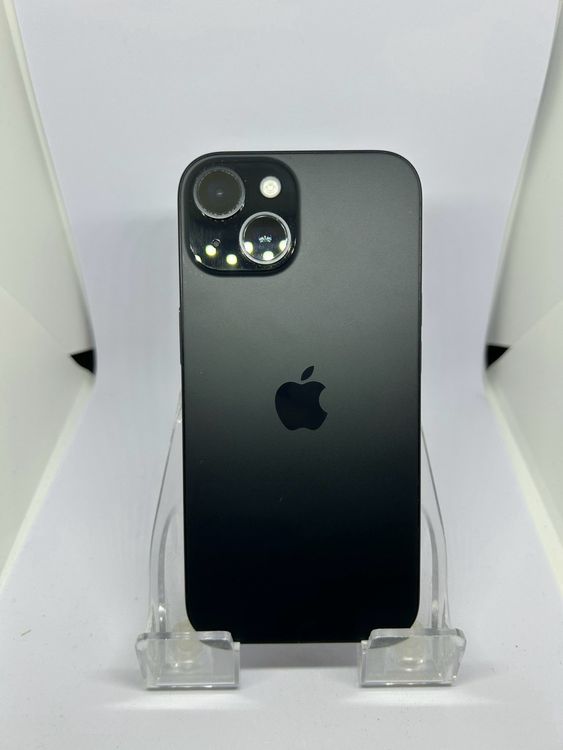 ��SIM�ե꡼ iPhone15  128GB �֥�å� �Хåƥ꡼82%