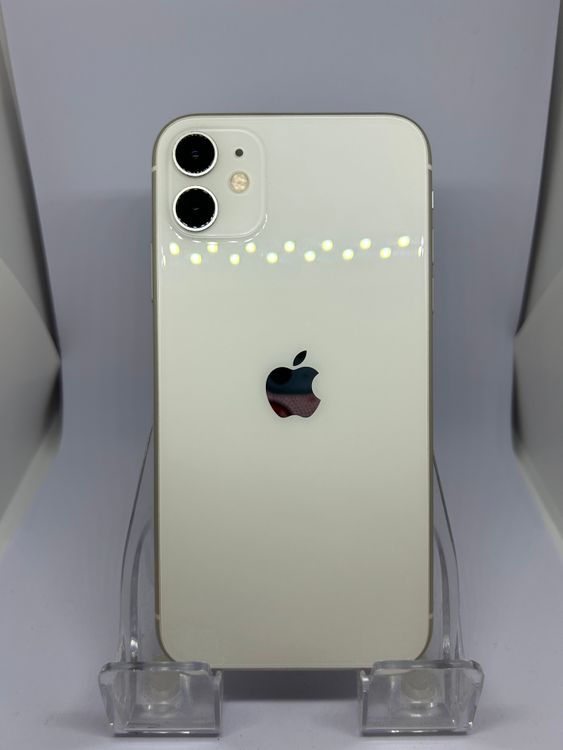 ��SIM�ե꡼ iPhone11  128GB �ۥ磻�� �Хåƥ꡼73%