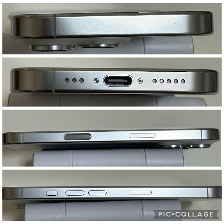 ���Хåƥ꡼100% SIM�ե꡼ iPhone16Pro 128GB �ۥ磻�ȥ����˥���