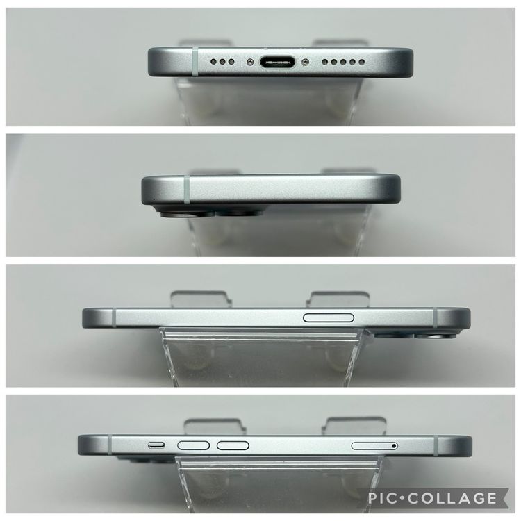 SIM�ե꡼ iPhone15  256GB �֥롼 �Хåƥ꡼74%