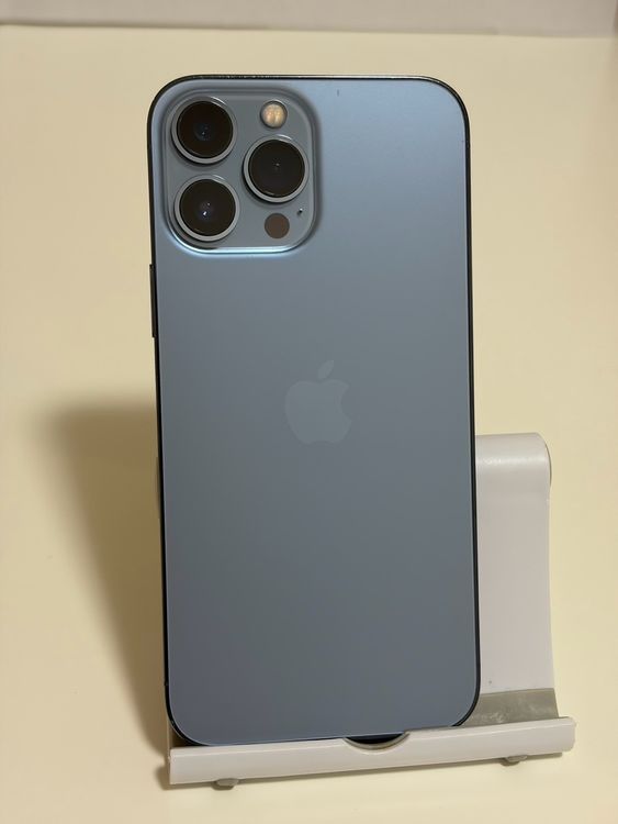 ���Хåƥ꡼87% SIM�ե꡼ iPhone13ProMax 128GB ������֥롼