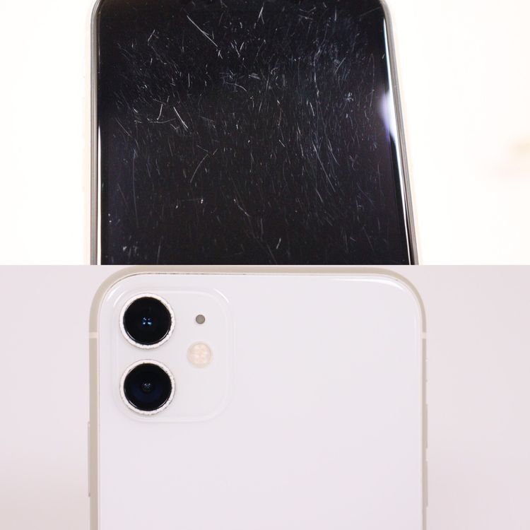 ムスビー｜○ハピネスネット SIMフリー iPhone11 128GB ホワイト 送料