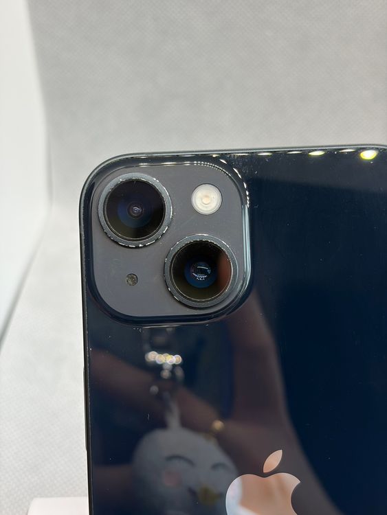 ���Хåƥ꡼84% SIM�ե꡼ iPhone14 128GB �ߥåɥʥ���