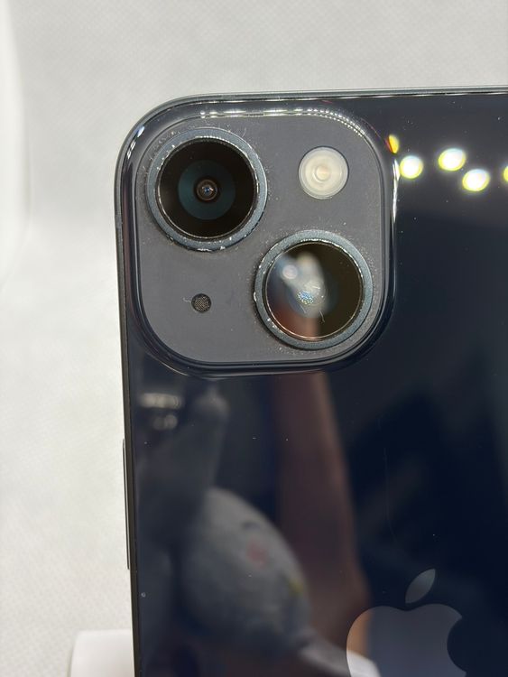 ���Хåƥ꡼87% SIM�ե꡼ iPhone14 128GB �ߥåɥʥ���