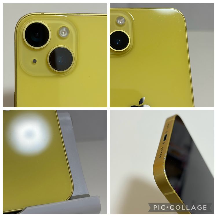 ���Хåƥ꡼81% SIM�ե꡼ iPhone14 128GB ��������