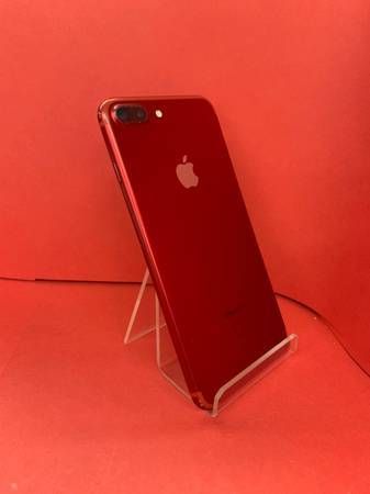 ムスビー｜○即日発送可 SIMフリー iPhone7plus レッド 256GB  