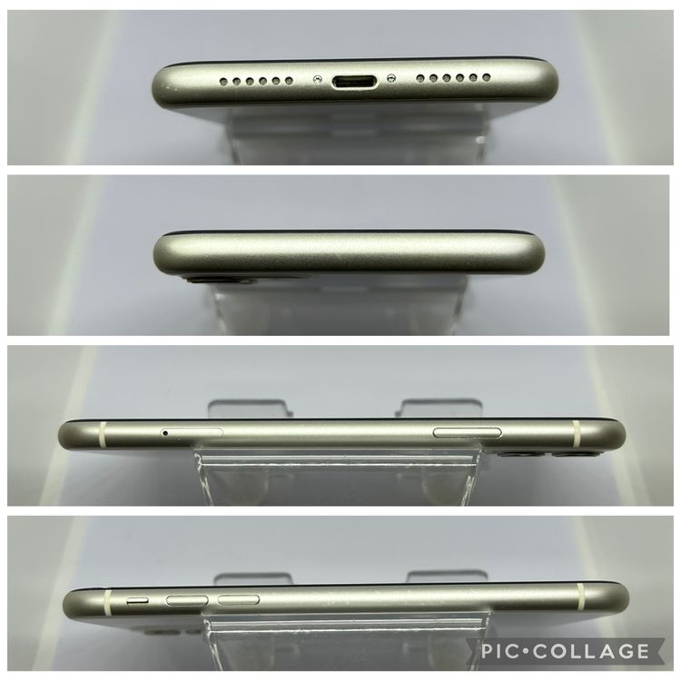 ��SIM�ե꡼ iPhone11  128GB �ۥ磻�� �Хåƥ꡼69%