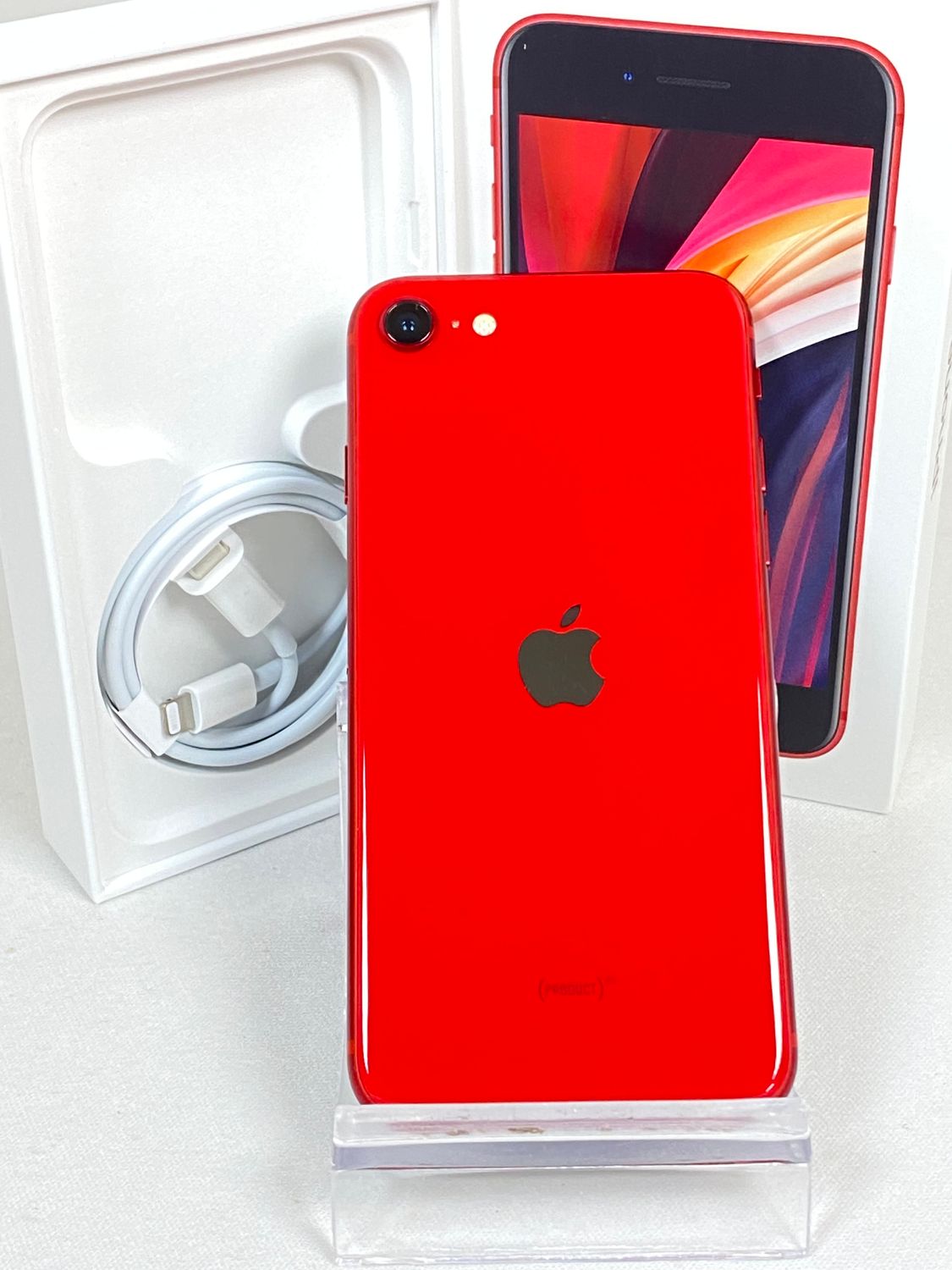 ムスビー｜○ハピネスネット SIMフリー iPhoneSE2 64GB レッド