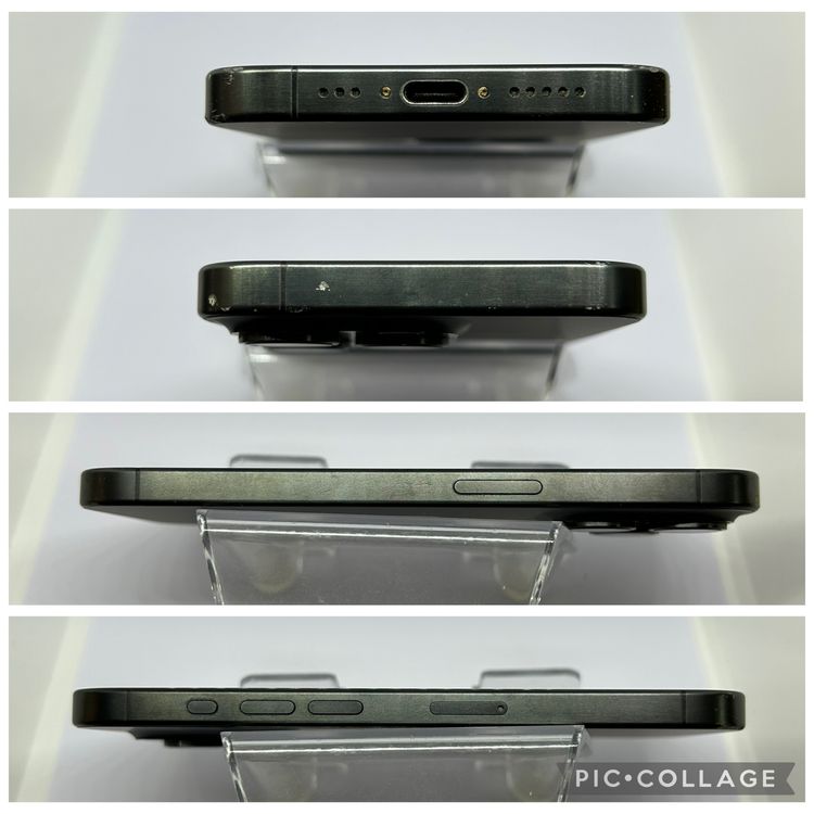 ��SIM�ե꡼ iPhone15Pro  128GB �֥�å������˥��� �Хåƥ꡼79%