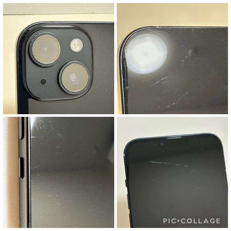 ���Хåƥ꡼84% SIM�ե꡼ iPhone14Plus 128GB �֥�å�