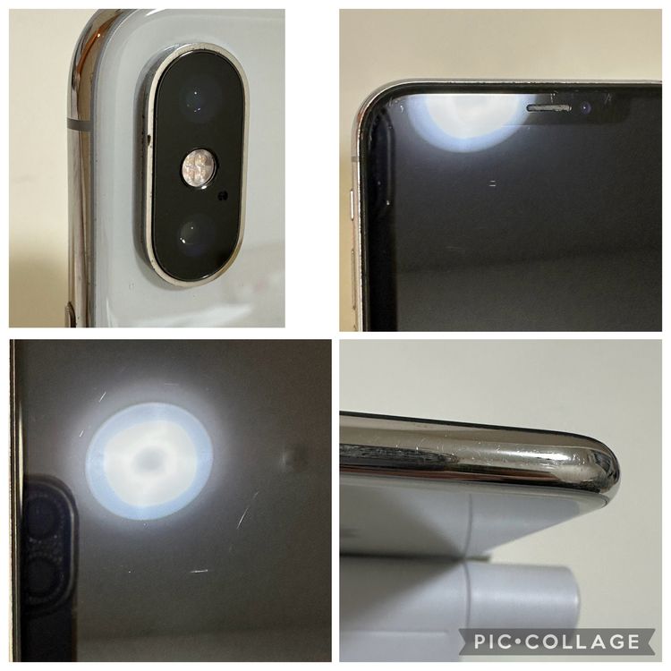 ���Хåƥ꡼83% SIM�ե꡼ iPhoneXS 64GB ����С�